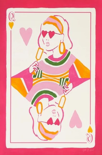 Stylecraft Tamara Day Queen of Hearts Wall Art-1