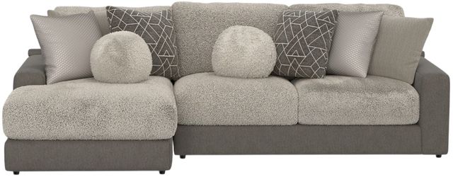 Jackson Furniture Canyon 2-Piece Fawn/Umber Left-Arm Facing Sectional-3