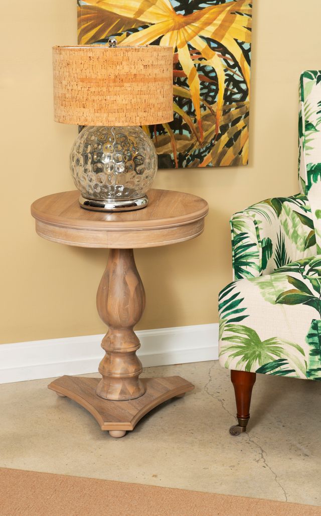 Powell® Stanton Natural Accent Side Table-1