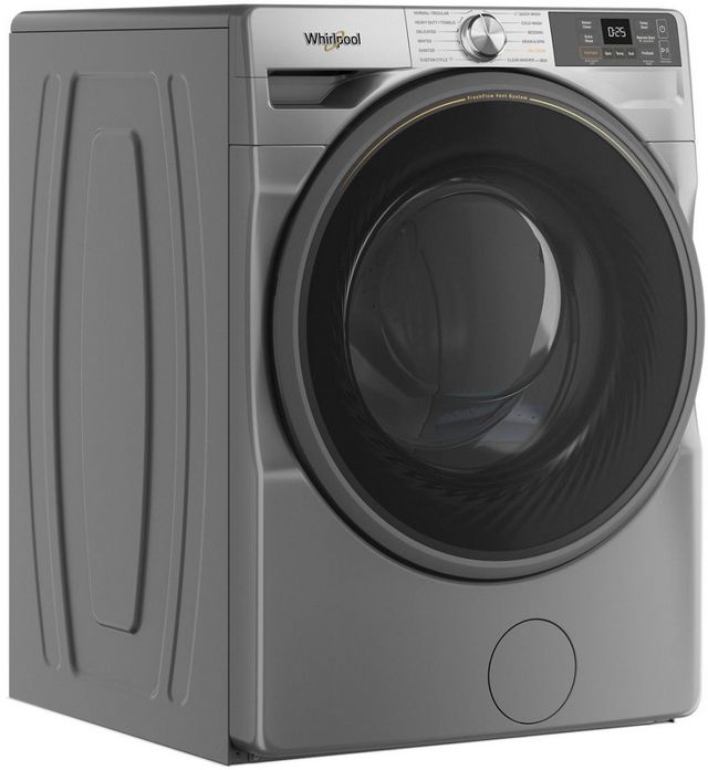 Whirlpool® Radiant Silver Front Load Laundry Pair-3
