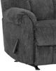 Franklin™ Darwin Recruit Charcoal Manual Rocker Recliner-2
