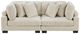 Mazin Furniture Traverse Beige Loveseat-1