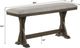 Crown Mark Lloyd Brown/Gray Counter Dining Bench-2