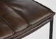 Classic Home Mayer Black/Truffle Brown 30" Leather Bar Stool-3