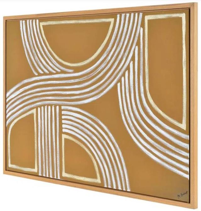 Renwil® Milestone White Oak Wall Painting-1