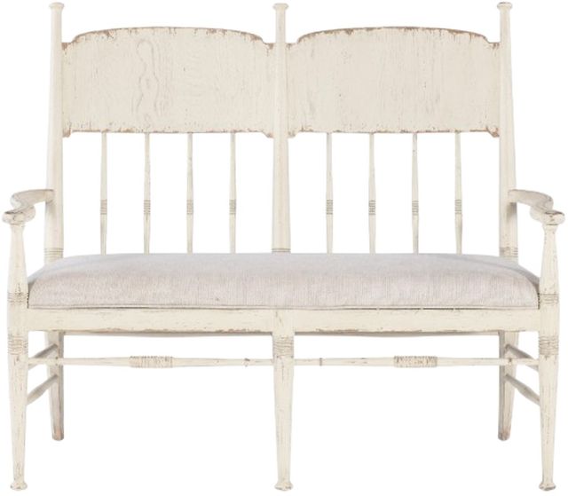 Hooker® Furniture Americana Biscuit/Daisy Dining Bench-2