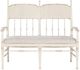 Hooker® Furniture Americana Biscuit/Daisy Dining Bench-2