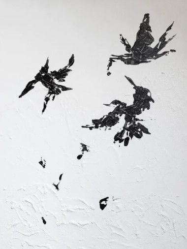 StyleCraft Abstract Birds II Wall Art-1