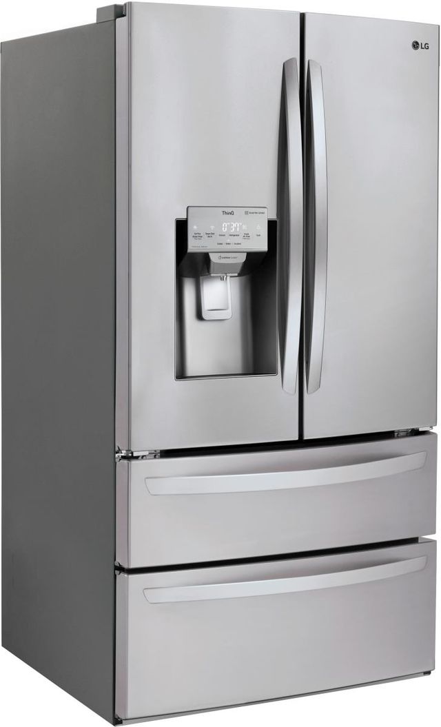 LG 36 in. 27.8 Cu. Ft. Stainless Steel French Door Refrigerator-2