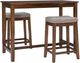 Linon Claridge 3-Piece Rustic Counter Table Set-0