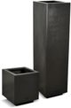 Le Present Squared Anthracite 12" Planter-1