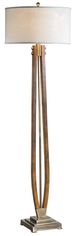 Uttermost® Boydton Brown Floor Lamp-0