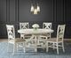 Elements International Stone White Round Dining Table-3