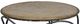 Forty West Abner Black/Brown Drum Table-1