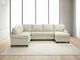 Bassett® Furniture Carolina 3-Piece Tan U-Shaped Sectional-4