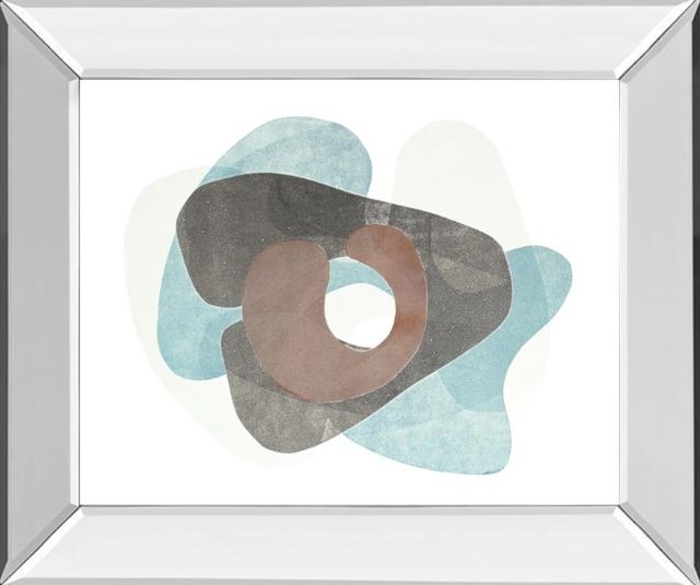 Classy Art Homage to Eames V by Rob Delamater Mirrored Frame Wall Art-0