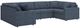 Signature Design by Ashley® Modmax 6-Piece Ink U-Shape Sectional-0