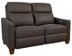 La-Z-Boy® Quinault Dark Chocolate Leather Power Reclining Loveseat with Headrest-0