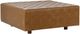 Classic Home Aristo Autumn Maple Leather Square Ottoman-0
