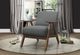 Homelegance® Damala Gray Accent Chair-4