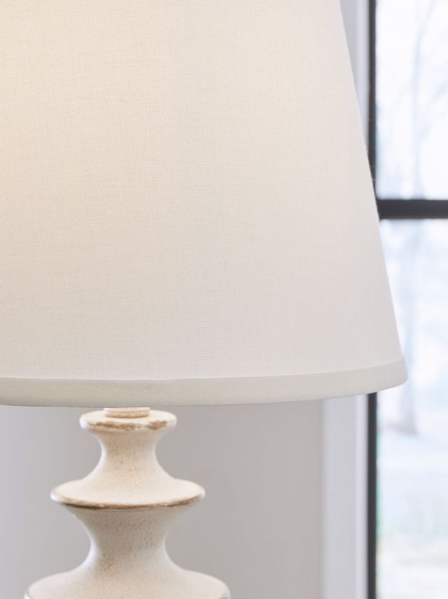 Signature Design by Ashley® Dorcher Antique Gray Table Lamp-2