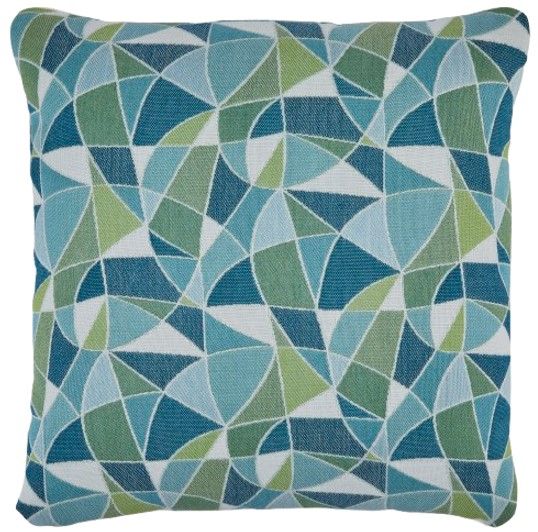 Signature Design by Ashley® Seanow Green/Turquoise/White Throw Pillow-0
