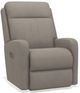 La-Z-Boy® Finley Pewter Leather Power Rocking Recliner with Headrest-0