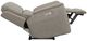 Flexsteel® Henry Fog Gray Power Recliner with Power Headrest and Lumbar-5