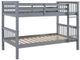 Titus Furniture Gray Twin/Twin Bunk Bed-0