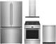 Electrolux 4 Piece Stainless Steel Kitchen Package-0