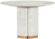 Hooker® Furniture Eleana Faux Onyx Round Dining Table with Sunlit Bronze Base-2