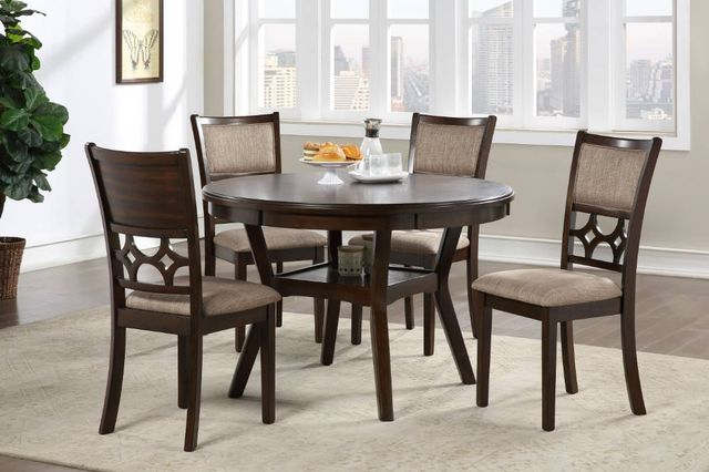 New Classic® Home Furnishings Mitchell 5-Piece Cherry Dining Set-1