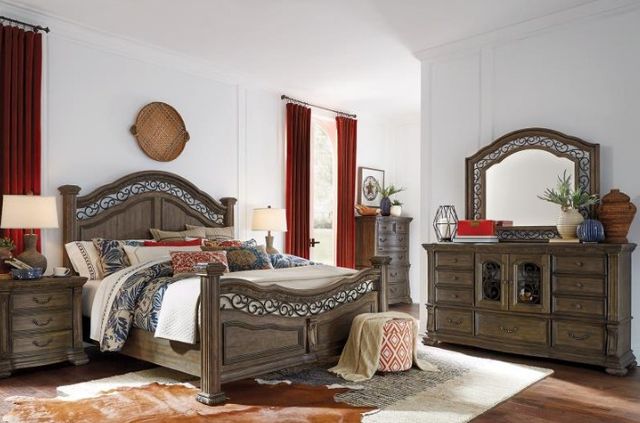 Magnussen Home® Durango Willadeene Brown King Panel Bed-1