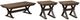 Liberty Furniture Sonoma Road 3-Piece Weather Beaten Bark Occasional Table Set-0