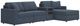Signature Design by Ashley® Modmax 4-Piece Ink Right-Arm Facing Sectional with Chaise and Audio Console-0