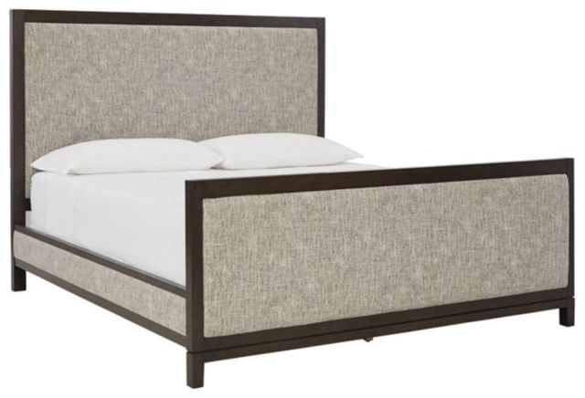 Signature Design by Ashley® Burkhaus 6-Piece Brown California King Upholstered Bed Set-1