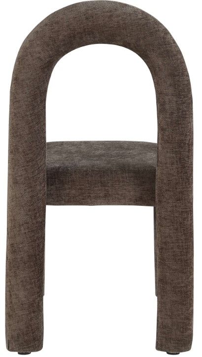 Meridian Furniture Amari Brown Upholstered Dining Chair-3