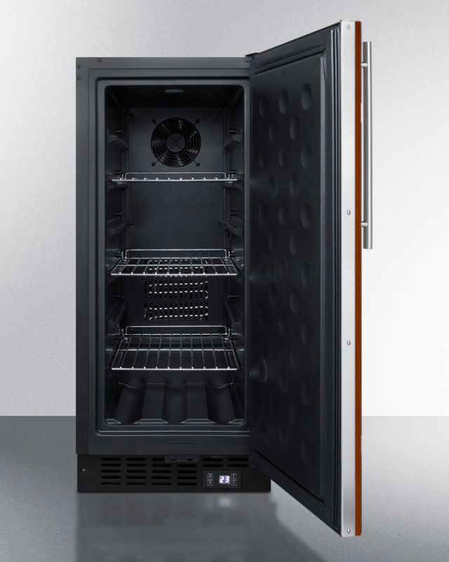 Summit® 15" 2.5 Cu. Ft. Panel Ready Upright Freezer-2