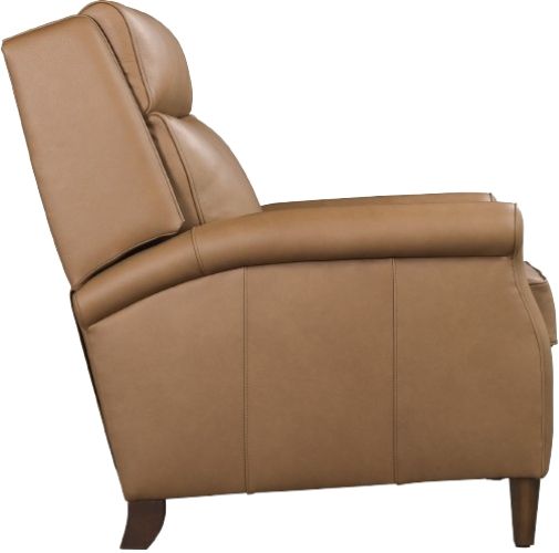 Hooker® Furniture Randall Billows Caramel Power Recliner with Pop-Up Headrest-3