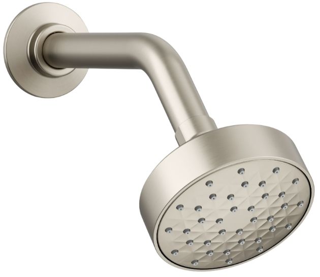 KOHLER® Awaken® G90 Vibrant Brushed Nickel 1.5 GPM Single-Function Showerhead-0