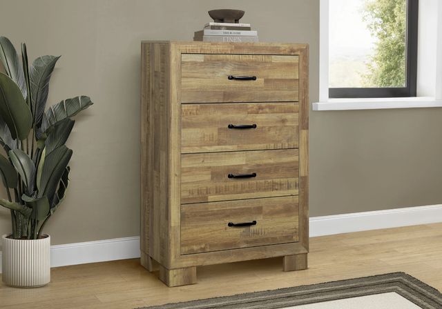 Monarch Specialties Inc. Warm Medium Oak Chest-1