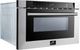 FORNO® Capoliveri 1.2 Cu. Ft. Stainless Steel Microwave Drawer-2