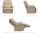La-Z-Boy® Reed Granite Power Rocking Recliner with Headrest and Lumbar-2