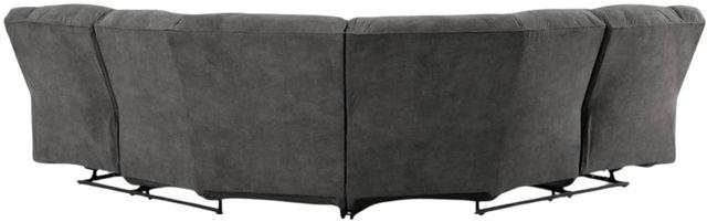 Signature Design by Ashley® Partymate 2-Piece Slate Manual Reclining L-Shape Sectional-3