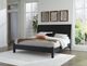 Signature Design by Ashley® Danziar Black Queen Panel Bed-4