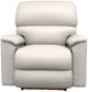 La-Z-Boy® Brooks Oyster Power Rocking Recliner with Headrest and Lumbar-1