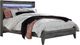 Signature Design by Ashley® Baystorm 2-Piece Gray Queen Panel Bed Set-1