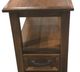 Amish Works Ventura Brown Chairside Table-1