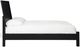 Signature Design by Ashley® Danziar Black King Panel Bed with Low Footboard-3