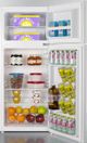 Summit® 4.5 Cu. Ft. White Counter Depth Top Freezer Refrigerator-3